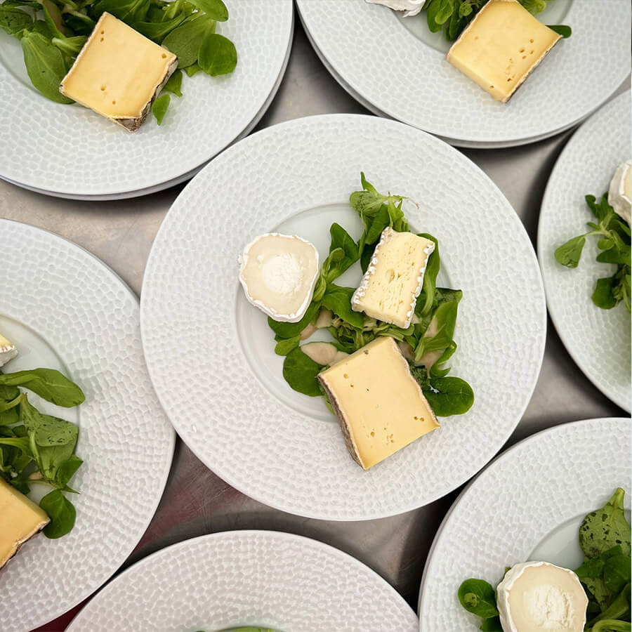 Assiettes de fromages pour mariage - A Table - traiteur
